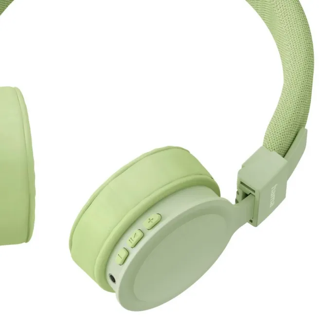 Nauszne słuchawki bezprzewodowe Hama Freedom Lit III / Zielony VH073-06