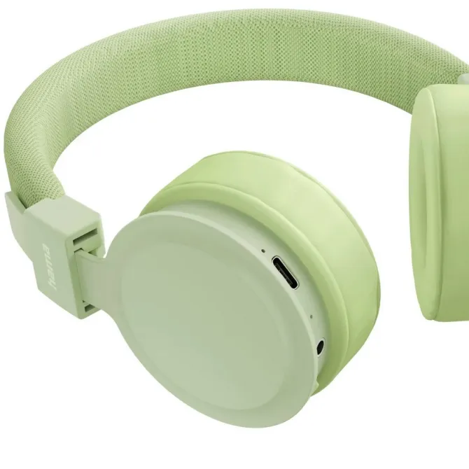 Nauszne słuchawki bezprzewodowe Hama Freedom Lit III / Zielony VH073-06