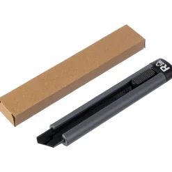 Nóż do tapet z mechanizmem zabezpieczającym / Szary VA220-19
