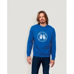 NEW SUPREME Bluza 280g / Szary melanż S13250-GM-4XL