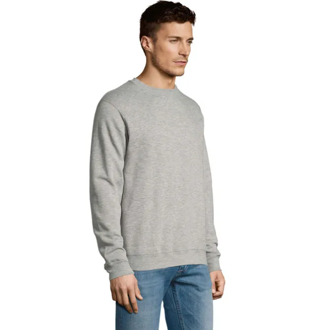 NEW SUPREME Bluza 280g / Szary melanż S13250-GM-S
