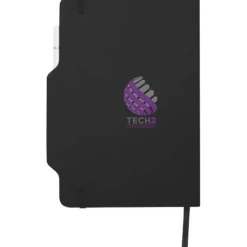 Nexus notatnik A5 w twardej okładce z długopisem i ołówkiem / Czarny 10796990