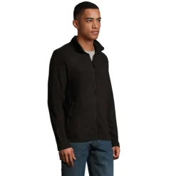 NORMAN Męski polar 220g / Czarny S02093-BK-3XL