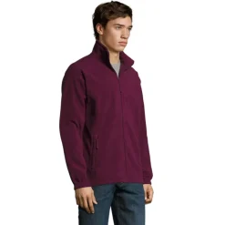 NORTH Męski polar  300g / Burgundy S55000-BG-M