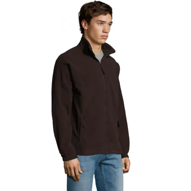 NORTH Męski polar 300g / Dark Chocolate S55000-DC-5XL