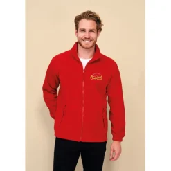 NORTH Męski polar  300g / Neonowy Pomarańczowy S55000-NO-4XL