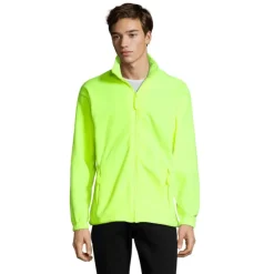 NORTH Męski polar 300g / Neon Yellow S55000-NE-S