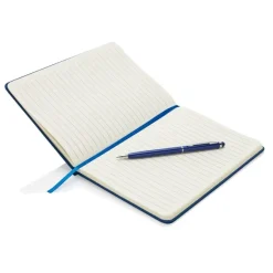 Notatnik A5 Deluxe, touch pen / Niebieski P773.315