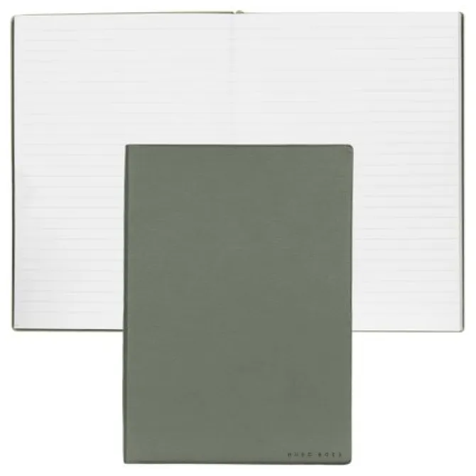 Notatnik A5 Essential Storyline Black Plain / Zielony HNH121TL