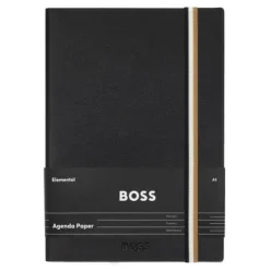 Notatnik A5 Iconic Black Agenda / Czarny HNH421AA