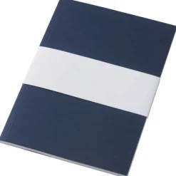 Notatnik A6 Novella Austen z miękką okładką z materiału z recyklingu, 50 kartek / Ciemnografitowy 21026390