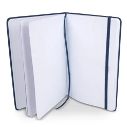 Notatnik A5 PU z kartkami papieru w kropki / Biały LT92064-N0001