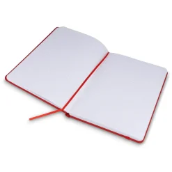 Notatnik A5 PU z kartkami papieru w kropki / Niebieski LT92064-N0011