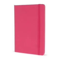 Notatnik A5 PU z kartkami papieru w kropki / Różowy LT92064-N0076