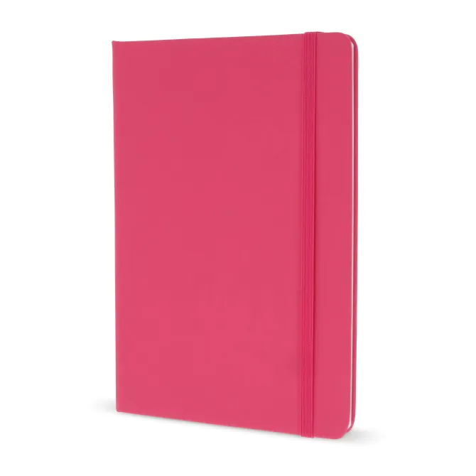 Notatnik A5 PU z kartkami papieru w kropki / Różowy LT92064-N0076