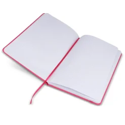 Notatnik A5 PU z kartkami papieru w kropki / Różowy LT92064-N0076