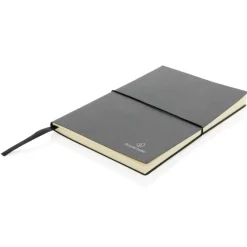 Notatnik A5, skórzana okładka / Szary P772.212