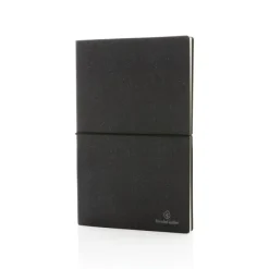 Notatnik A5, skórzana okładka / Szary P772.212