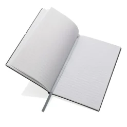 Notatnik A5, skórzana okładka / Szary P772.2112