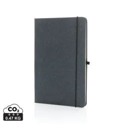 Notatnik A5, skórzana okładka / Szary P774.202