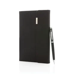 Notatnik A5 Swiss Peak z długopisem / Czarny P772.921