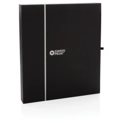 Notatnik A5 Swiss Peak z długopisem / Czarny P772.921