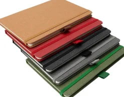 Notatnik A5 w kropki z papieru z recyklingu AGNESE / Szary 2179907