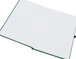 Notatnik A5 w linie z PU z recyklingu CLEO / Ciemnozielony 2374899
