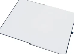 Notatnik A5 w linie z PU z recyklingu CLEO / Granatowy 2374844