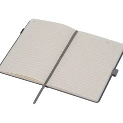 Notatnik A5 w linie z USB 16GB FRANCESCO / Ciemnoszary 3539377