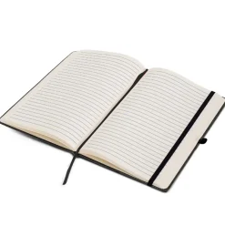 Notatnik A5 w twardej oprawie z recyklingu / Ciemnoszary LT92522-N0060
