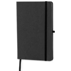Notatnik A5 w twardej oprawie z recyklingu / Ciemnoszary LT92522-N0060