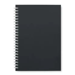 Notatnik A5 z kartonu z recyklingu / Czarny MO2523-03