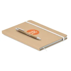 Notatnik A5 z recyklingu / Bialy MO2396-06