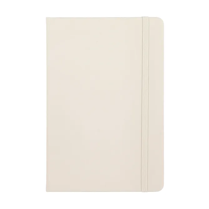 Notatnik A5 z tworzywa PU / Beżowy LT92066-N0055