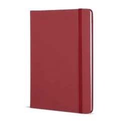 Notatnik A5 z tworzywa PU  / Bordowy LT92066-N0019