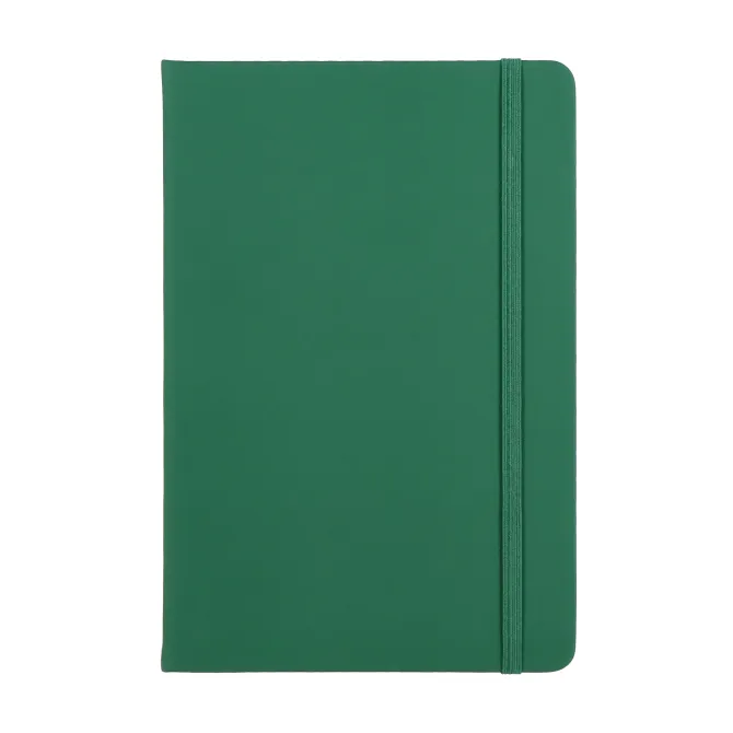 Notatnik A5 z tworzywa PU / Ciemnozielony LT92066-N0030