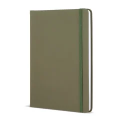 Notatnik A5 z tworzywa PU / Dried Green LT92066-N0049