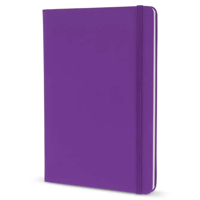 Notatnik A5 z tworzywa PU / Purpurowy LT92066-N0072