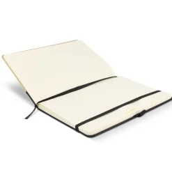 Notatnik bamboo & R-PET A5 / Czarny LT92078-N0002