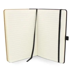 Notatnik bamboo & R-PET A5 / Czarny LT92078-N0002