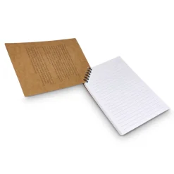 Notatnik bambusowy narożny A5 / Naturalny LT92073-N0094