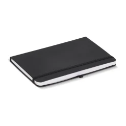 Notatnik Olmo w twardej oprawie PU A5 z karteczkami samoprzylepnymi / Czarny LT92063-N0002