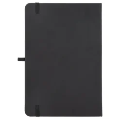 Notatnik Olmo w twardej oprawie PU A5 z karteczkami samoprzylepnymi / Czarny LT92063-N0002