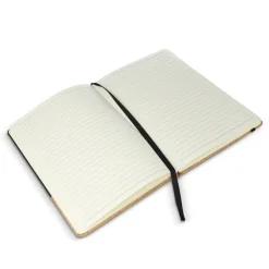 Notatnik R-PET i korek A5 / Czarny LT92085-N0002