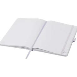 Notatnik w formacie A5 z papieru z recyklingu z okładką z plastiku z recyklingu Honua / Liljowy 10776302