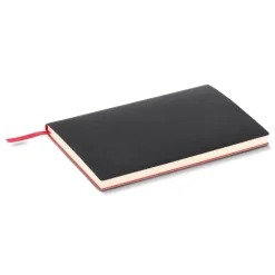Notatnik Yuzu z miękką okładką Thermo A5 / Czarny / czerwony LT92091-N0221