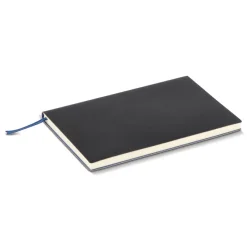 Notatnik Yuzu z miękką okładką Thermo A5 / Czarny / niebieski LT92091-N0211