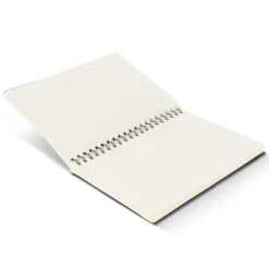 Notatnik z recyklingowanej skóry Midi / Ciemnoszary LT92069-N0060