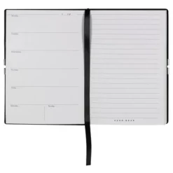 Notes A6 Elegance Storyline Black Lined / Czarny HNM124AA